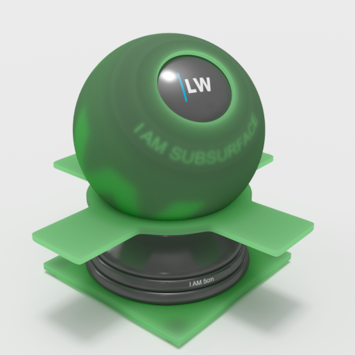 Translucent Plastic Green(Fast SSS)